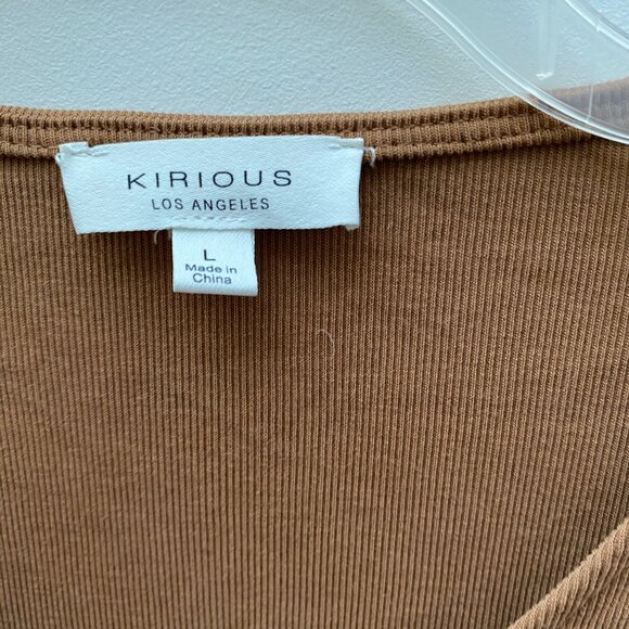 Cinched Front Crop Top size Large Nordstrom - Picture 7 of 7